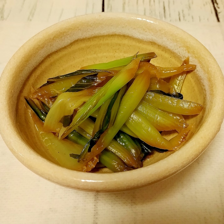 小松菜のだしポン酢漬け